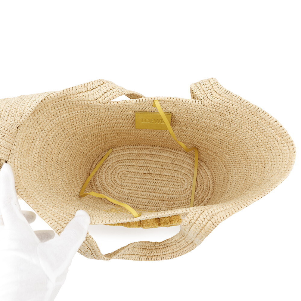 Loewe Bunny Basket Bag Raffia Rabbit - Picture 5 of 11